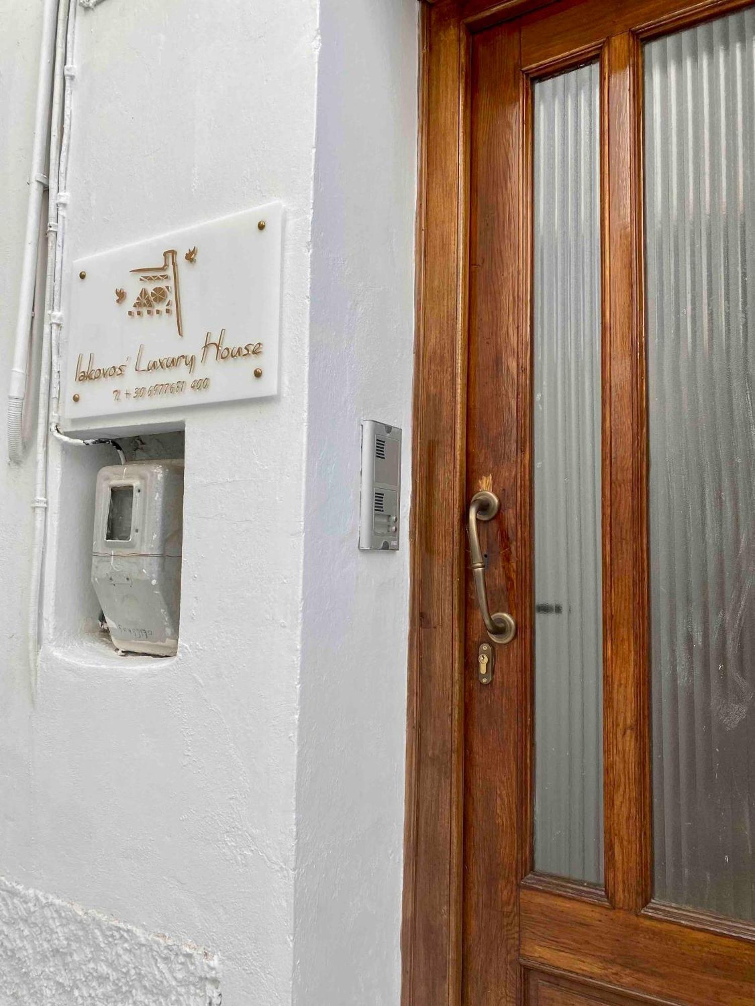 Iakovos' Luxury Penthouse Apartman Tínos Kültér fotó